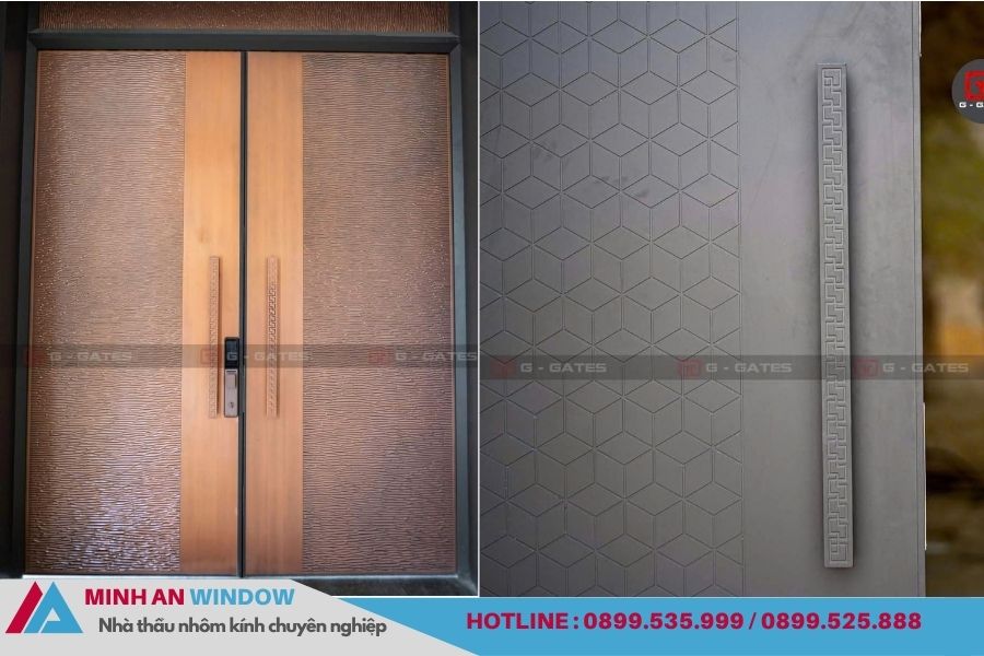 Mẫu nhôm tấm cnc tối giản sang trọng